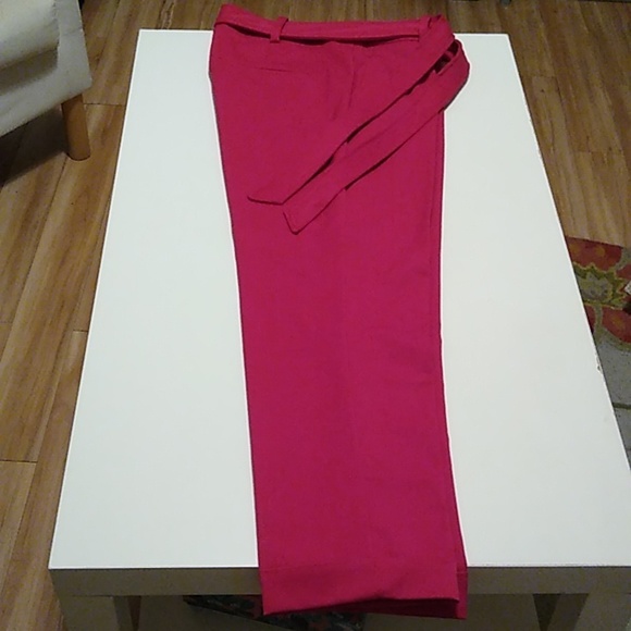 LOFT Pink Pants with pockets - Picture 2 of 9